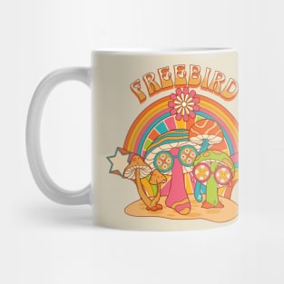 freebird mushroom band Mug